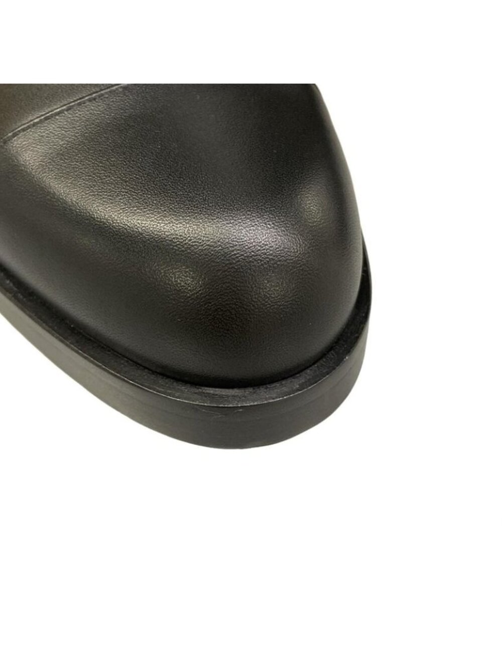 Chanel Boots 38.5 C Black Quilted Gold Leather - Picture 13 of 14